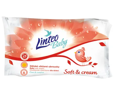 Obrázok produktu pre Linteo Baby S&C vlhčené utierky pre deti, 24 kusov