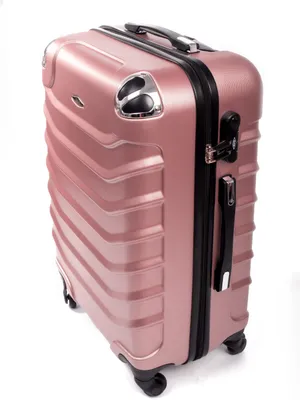 Produktbild von RGL 730 L Reisekoffer Harstchale Koffer Abnehmbare Räder Trolley Dunkel Rot