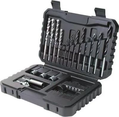 Zdjęcie produktu dla Black & Decker A7216-XJ, Wiertarka, Czarny, Srebrny, 32 szt.