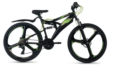 Image de VTT WYLD Fully 26'' Bliss 21 vitesses RH 47 cm, roues en magnésium WYLD 435M, 451M, 452M