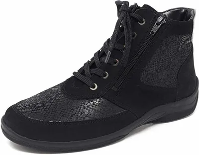 Produktbild von Waldläufer Komfort Stiefeletten Hesna-Soft/H Damen 31313033323739 Schwarz 37 1/2 EU