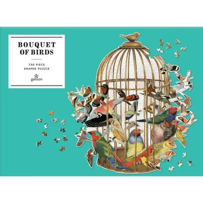 Produktbild von Bouquet of Birds 750 Piece Shaped Puzzle