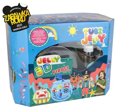 Produktbild von TUBAN TubiJelly 8 Farben + großes Aquarium Piraten TU3332 33323