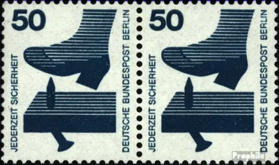 Produktbild von Briefmarken Berlin (West) 1971 Mi 408A wP waagerechtes Paar postfrisch Unfallverhütung