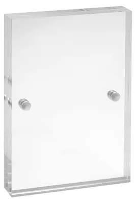 Produktbild von Magnetischer Acrylglasrahmen DIN A8 – 12 mm stark Magnet-Bilderrahmen Fotorahmen Zeigis®