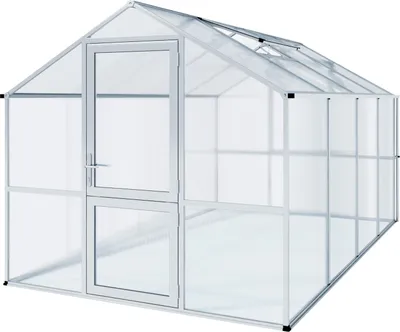 Produktbild von KGT Gewächshaus "Rose IV" pressblank 10 m² 10 mm HKP