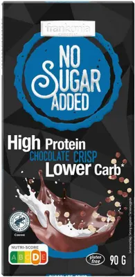 Produktbild von Frankonia No Sugar Added High Protein Chocolate Crisp 90g