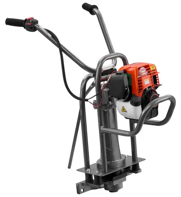 Produktbild von SucceBuy Elektrischer Betonrüttler mit Vibrations-Nivelliermaschine, benzinbetrieben, 1,16 PS 4-Takt-Motor, verstellbarer Handgriff und Stützstange, Nasszement-Glättmaschine für Bodenbearbeitung