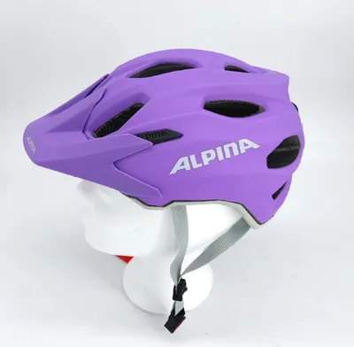 Produktbild von ALPINA CARAPAX JR FLASH Fahrradhelm LED Outdoor Kinder Sicherheit Haube; Beleuchtete Leichtigkeit; Sportartikel Mountainbike