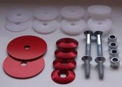 Produktbild von Montageset für Kartsitz, rot, komplett