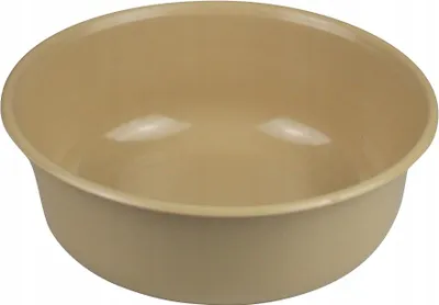 Produktbild von Runde Kunststoffschüssel 1,2 l Beige