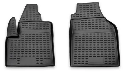 Zdjęcie produktu dla OMAC gumowe dywaniki podłogowe do Ford Transit 2006-2021 TPE czarne 2x