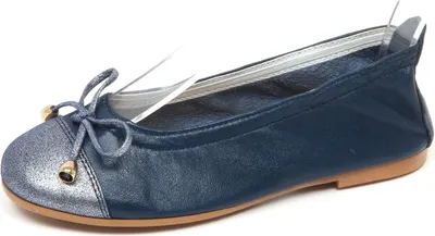 Immagine prodotto di E7804  ballerina bimba blu CLARYS scarpe leather shoe baby kid girl