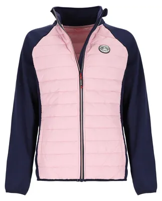 Produktbild von Lizzard Sports Damen Softshelljacke Hybridjacke mit Stehkragen - Zweifarbige Jacke mit Reißverschluss in Pink Größe M