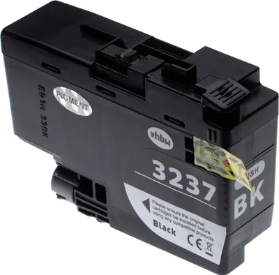 Produktbild von vhbw Tintenpatrone Schwarz als Ersatz für Brother LC-3237BK, LC3237BK (kompatibel, 65ml + Chip)