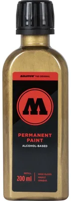 Produktbild von Molotow PERMANENT PAINT 200ml gold