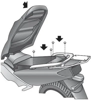 Produktbild von SHAD Top Master Montagesatz - passend für Yamaha