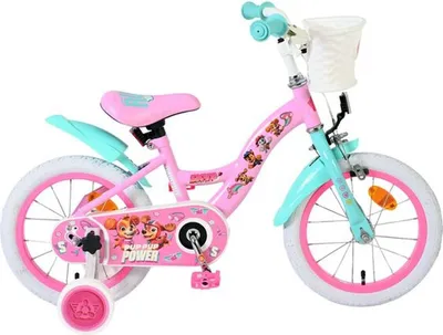 Immagine prodotto di Bicicletta per bambini Paw Patrol - ragazze - 14 pollici - rosa
