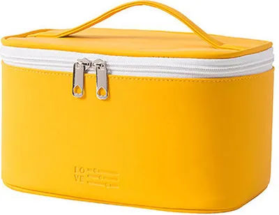Produktbild von Tragbare Reise-Hautpflegeprodukte Damen-Kulturtasche Kosmetik-Aufbewahrungstasche