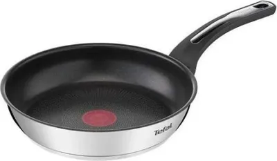 Produktbild von Tefal Emotion E30004 Bratpfanne, 24 cm max. Durchmesser, Edelstahl, Induktionsherd-geeignet, Antihaftbeschichtung