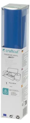 Produktbild von craftcut Premim Vinyl matt- 33 x 244 cm - Blue