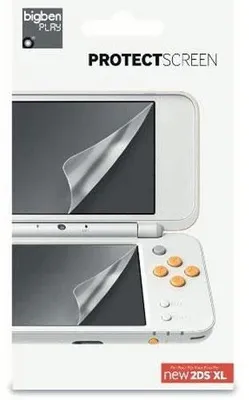 Zdjęcie produktu dla Bigben Interactive N2DSXLPROTECTKIT, Szybka na ekran, Nintendo 2DS XL, Przezroczysty, Przezroczysta ochrona ekranu, Nintendo, 1 mm