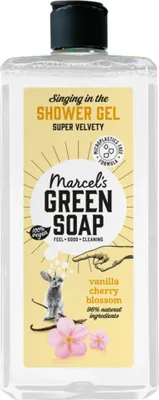 Produktbild von Marcel's Green Soap - Duschgel - Vanille & Kirschblüte - Pflegend & Sanft - 300 ml - 1 Stück