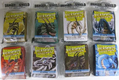 Produktbild von 50 Dragon Shield Mini Sleeves - Farbe auswählen -