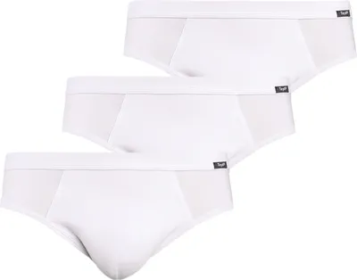 Immagine prodotto di Teyli confezione da 3: slip in cotone per uomo Toni Male 802-3 bianco M