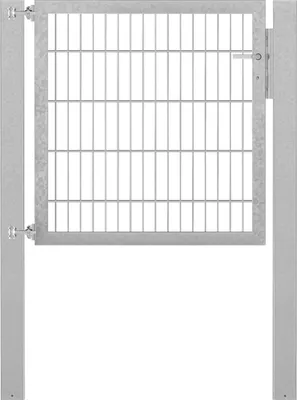 Image de Alberts 649234 Porte individuelle Flexo avec accessoires, galvanisée à chaud, largeur 100 cm, hauteur 100 cm