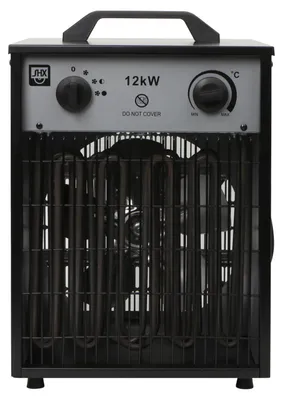 Imagen del producto de SHX SHX12KW2025: Calentador industrial de 12 kW con enchufe de alta potencia, color