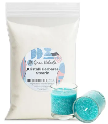 Produktbild von Gran Velada - Stearin Wachs für Kristallkerzen 100 g