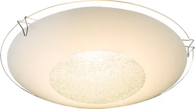 Produktbild von LED Deckenlampe, Glaskristalle, Glas, D 20 cm