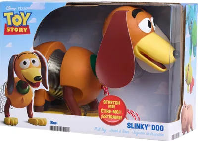 Produktbild von Figur - Disney Toy Story Zig Zag Slinky Dog, Ausziehbare Figur, Just Play, Ab 18 Monaten
