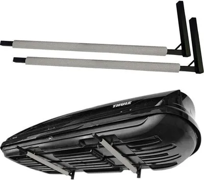 Zdjęcie produktu dla QLS box dachowy uchwyt ścienny uchwyt ścienny uchwyt ścienny box dachowy box narciarski odbojnik piankowy 82,5 cm WSB.O 8567