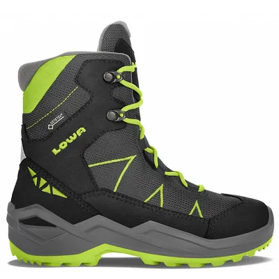 Produktbild von Lowa Kinderstiefel JONAS GTX MID Schwarz Limone