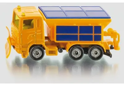 Produktbild von Siku Winterdienst Spielzeug LKW gelb/blau; 1309