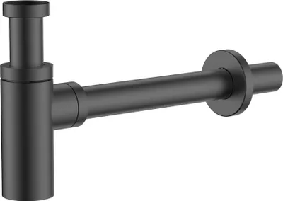 Produktbild von Avapax | Siphon Waschbeckenflasche - Gun Metal - Mattes Finish - Korrosionsbeständig - Kompakte Konstruktion