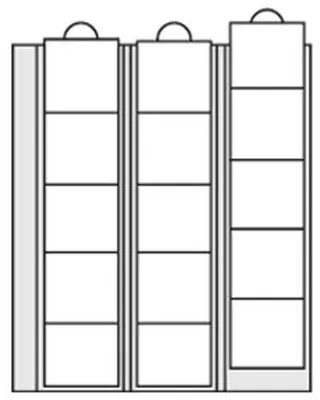 Produktbild von Ergänzungsblätter für alle Premium-Münzalben für Münzen bis Durchmesser 44 mm, 2er Pack