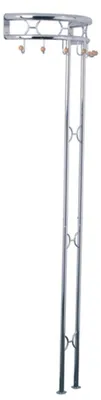 Immagine prodotto di Appendiabiti da parete Haku, cromo - Dimensioni: 51 cm x 28 cm x 180 cm; 89272