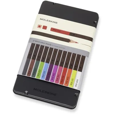 Produktbild von Moleskine Aquarellstifte, 12 Stück