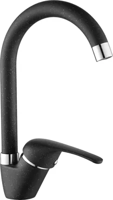 Produktbild von Granitan | RIO - Küchenarmatur - 360° schwenkbar - Granit-Optik - Schwarz - Keramikkopf