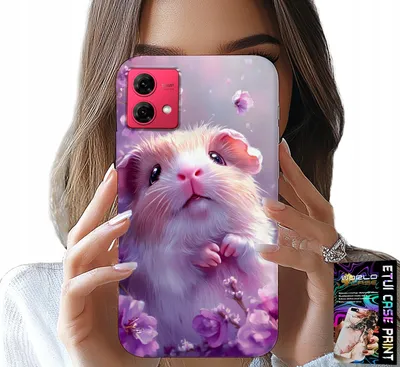 Zdjęcie produktu dla Etui Do Motorola Edge 40 Neo - Słodki Chomik, Gryzonie Wzory Dla Dzieci