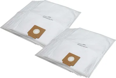 Produktbild von vhbw 20x Staubbeutel kompatibel mit Kärcher T17/1, T12/1, T15/1 Staubsauger - 40cm x 24cm Weiß