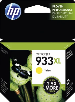 Produktbild von HP 933XL Gelb Original Tintenpatrone mit hoher Reichweite, Gelb, Tinte auf Pigmentbasis, 8,5 ml, 1 Stück(e), 825 Seiten