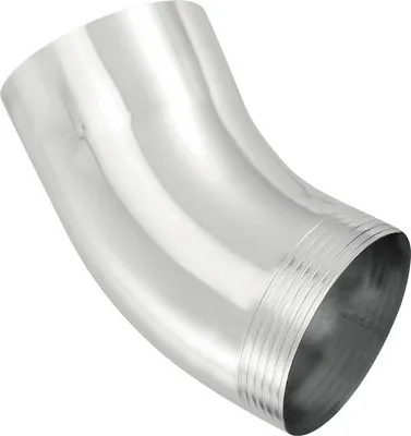 Produktbild von Zambelli Rinnenbogen Titanzink rund 40° Ø 76 mm