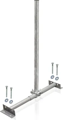 Produktbild von PremiumX Dachsparrenmasthalter 100cm Mast Dachsparrenhalter Holzschrauben
