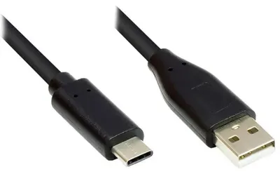 Image de Good Connections USB2.0 Kabel A-C schw. 2m