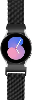Image de Bracelet Samsung G Watch Series Milanais Acier 155 à 210mm 20mm Graphite Bigben