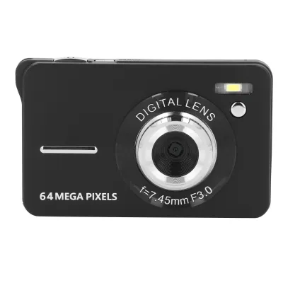 Obrázek produktu pro Digitální fotoaparát,Kapesní kompaktní fotoaparát,Kompaktní malý fotoaparát,Digitální fotoaparát s digitálním zoomem,4K kamera pro videozáznam,4K digitální fotoaparát